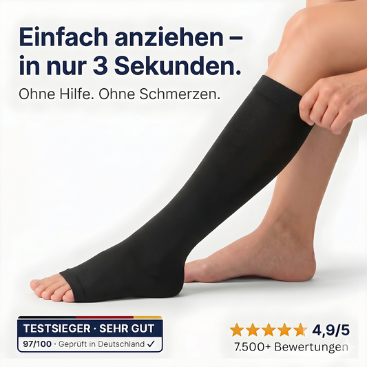 Pressaro - Offene Kompressionsstrümpfe